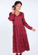 Kleid Nilita  - deep purple