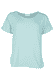 T-Shirt Betzi solid - turquoise