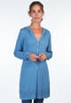 Strickmantel Brenda - swedish blue