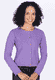 Strickjacke Manola - amethyst
