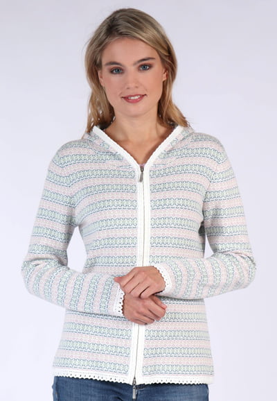 Strickjacke Katleen  - ivory