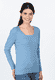 Langarmshirt Malin  - blue shadow