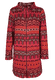 Strickmantel Iloina - red
