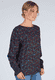 Bluse Shelby  - navy