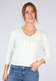 Strickjacke Liselotte - ivory