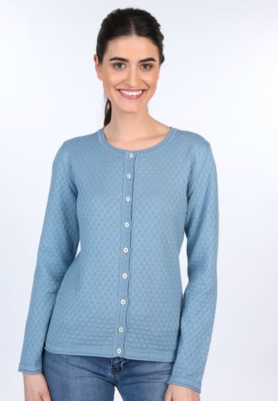 Strickjacke Lele  - blue shadow