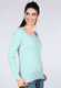 Langarmshirt Malin  - turquoise