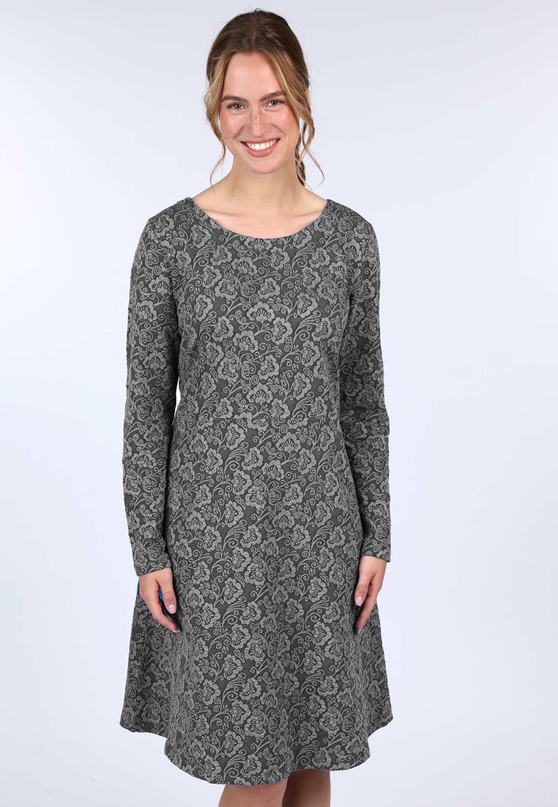Kleid Thyrina romantic - black