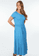 Kleid Malind summer tile - lapis