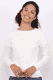 Strickjacke Manon - ivory