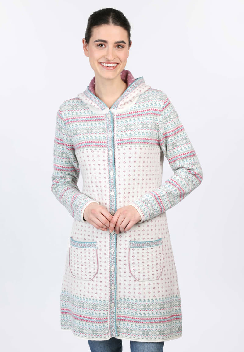 Strickmantel Ann - ivory