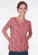 T-Shirt Linde summer meadow  - rubin