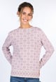 Strickpullover Dorit Nordic  - dusty orchid