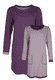 Wendekleid Nella Mini - deep purple