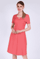 Kleid Vari diamond - peach