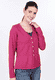 Strickjacke Lindara solid - raspberry