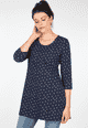 Tunika Jumana dot  - navy