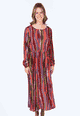 Kleid Taleah - deep purple
