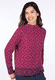 Strickpullover Dorita  - deep purple
