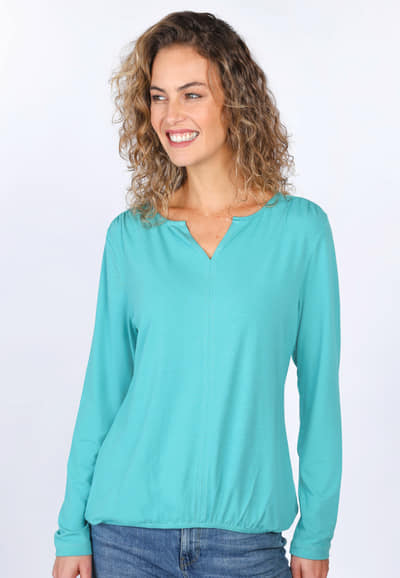 Langarmshirt Pauluna  - smaragd