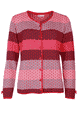 Strickjacke Wilma Tondern - rubin