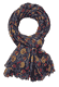 Tuch Arteco art deco  - navy