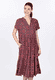 Kleid Embla Ornamental - ebony