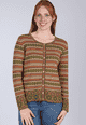 Strickjacke Renee royal - thyme