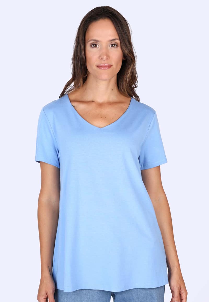 T-Shirt Najana - cornflower