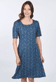 Kleid Imani  - indigo
