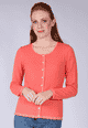 Strickjacke Cleo - peach