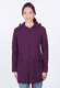 Strickmantel Alesia  - deep purple