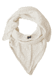 Dreieckstuch Elisabeth Merino - ivory