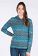 Strickpullover Minnie shades  - lake