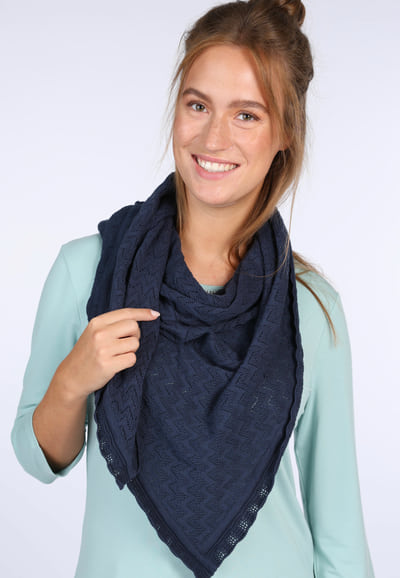 Dreiecktuch Lisa - navy