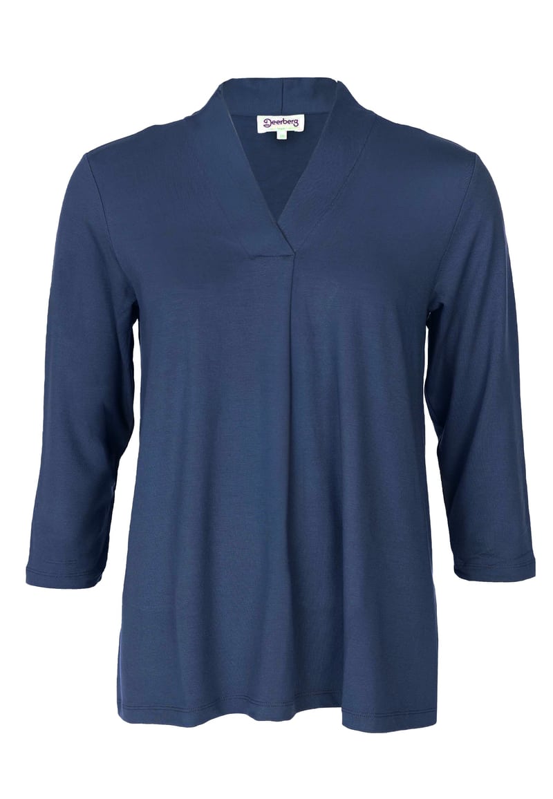 3/4-Arm-Shirt Lilitha - navy