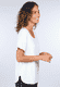 T-Shirt Betzi solid - ivory