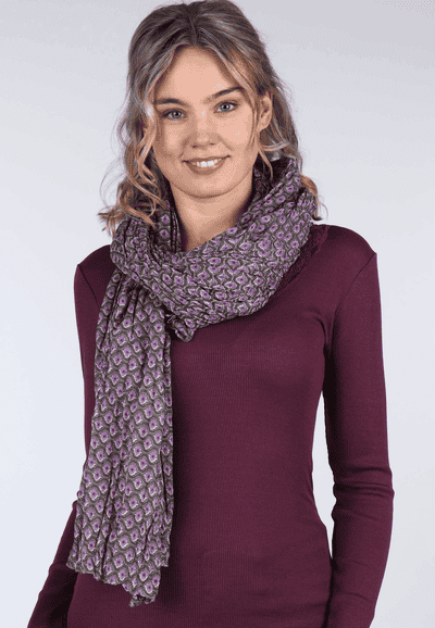 Tuch Tiflo - plum