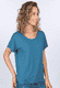 T-Shirt Betzi Solid  - lake