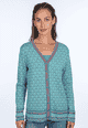 Strickjacke Christi tulip bow  - mermaid