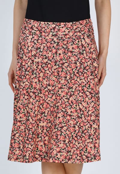 Rock Marit fleuri  - terracotta