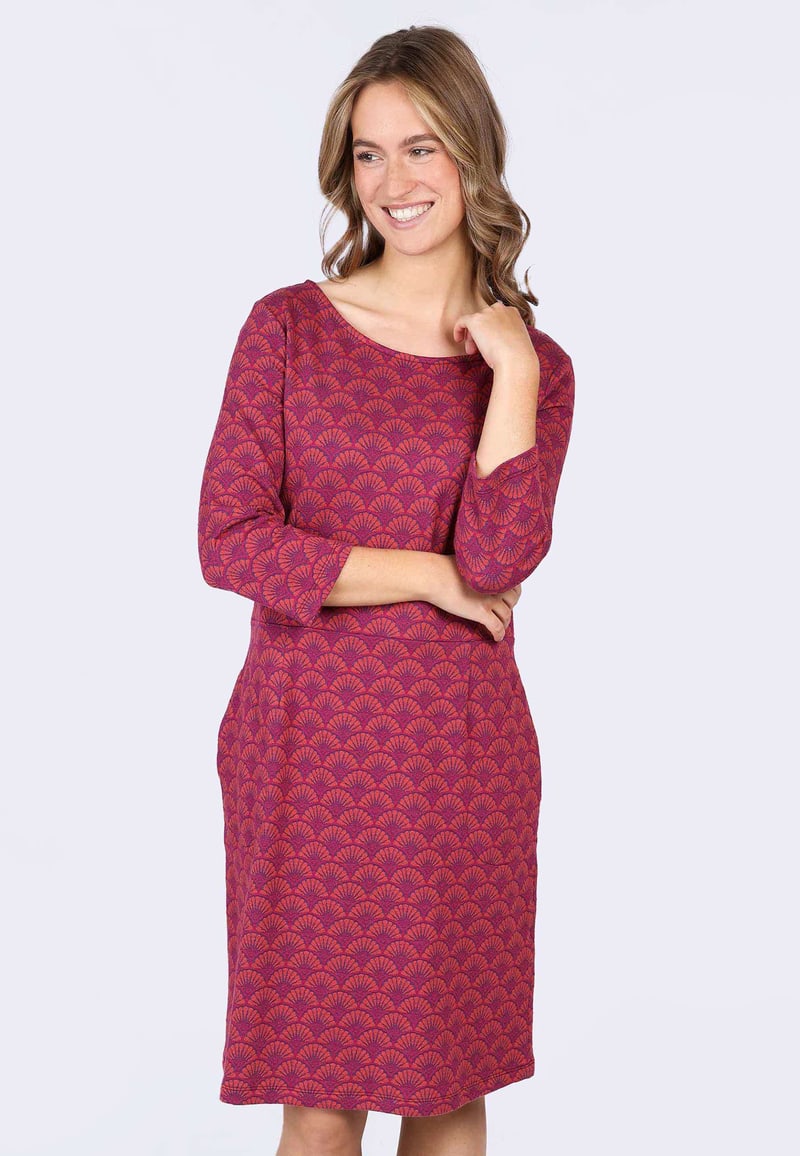Kleid Anfissa - deep purple