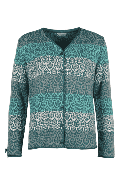 Strickjacke Christa Odense - deep ocean