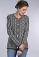 Strickjacke Skady - ebony