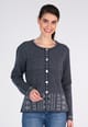Strickjacke Lindari  - navy