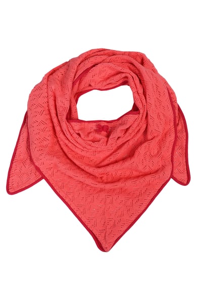 Dreieckstuch Elisabeth Dotty - rouge