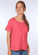 T-Shirt Betzi solid - magnolie
