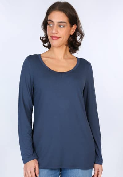 Langarmshirt Belinga - navy