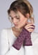 Handstulpen Lucy ornament - plum