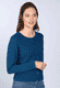 Strickjacke Manola  - indigo